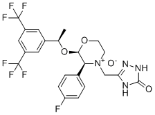 structure of CAS# 172673-23-3, Fosaprepitant Impurity 2
