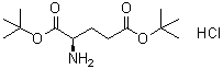 structure of CAS# 172793-31-6, D-谷氨酸二叔丁基酯盐酸盐