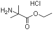 CAS # 17288-15-2, Ethyl 2-amino-2-methylpropanoate hydrochloride, 2-Amino-2-methyl-propionic acid ethyl ester hydrochloride, 2-Aminoisobutyric acid ethyl ester hydrochloride