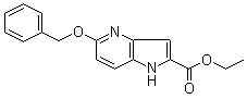 CAS 登录号：17288-31-2, 5-(苄氧基)-1H-吡咯并[3,2-b]吡啶-2-羧酸乙酯
