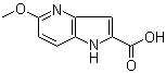 CAS # 17288-33-4, 5-Methoxy-1H-pyrrolo[3,2-b]pyridine-2-carboxylic acid