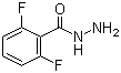 structure of CAS# 172935-91-0, 2,6-二氟苯甲酰肼