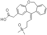 CAS 登录号：173174-07-7, (Z)-11-[3-(二甲基氨基)亚丙基]-6,11-二氢二苯并[b,e]氧杂卓-2-乙酸 N-氧化物