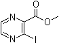 structure of CAS# 173290-17-0, 3-碘吡嗪-2-甲酸甲酯