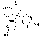 structure of CAS# 1733-12-6, 甲酚红