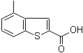 structure of CAS# 1735-13-3, 4-甲基苯并[b]噻吩-2-羧酸