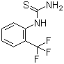 structure of CAS# 1736-71-6, 2-(三氟甲基)苯基硫脲