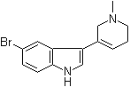 CAS 登录号：173927-72-5, 5-溴-3-(1,2,5,6-四氢-1-甲基-3-吡啶基)-1H-吲哚
