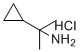 structure of CAS# 17397-13-6, 2-环丙基丙-2-胺盐酸盐