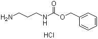 structure of CAS# 17400-34-9, N-苄氧羰基-1,3-二氨基丙烷盐酸盐