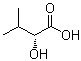 structure of CAS# 17407-56-6, (2R)-3-甲基-2-羟基丁酸