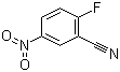 structure of CAS# 17417-09-3, 2-氟-5-硝基苯腈