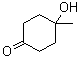 4-Hydroxy-4-methylcyclohexanone molecular structure (CAS 17429-02-6)