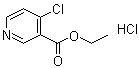 structure of CAS# 174496-99-2, 4-氯烟酸乙酯盐酸盐