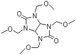 structure of CAS# 17464-88-9, 四甲氧甲基甘脲