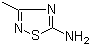 structure of CAS# 17467-35-5, 5-氨基-3-甲基-1,2,4-噻二唑