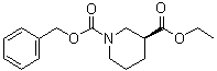 structure of CAS# 174699-11-7, (S)-1,3-哌啶二甲酸 3-乙基 1-苄基酯