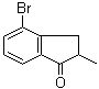 structure of CAS# 174702-59-1, 4-溴-2-甲基-1-茚满酮