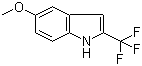 structure of CAS# 174734-34-0, 5-甲氧基-2-(三氟甲基)-1H-吲哚