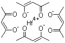 CAS 登录号：17475-67-1, 乙酰丙酮铪