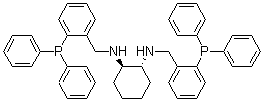structure of CAS# 174758-63-5, (R,R)-N,N'-双[2-(二苯基膦基)苄基]环己烷-1,2-二胺