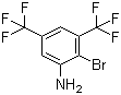 structure of CAS# 174824-16-9, 3,5-Bis(trifluoromethyl)-2-bromoaniline