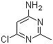 structure of CAS# 1749-68-4, 2-甲基-4-氨基-6-氯嘧啶
