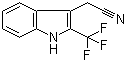 CAS 登录号：174907-40-5, 2-(三氟甲基)-1H-吲哚-3-乙腈
