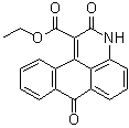structure of CAS# 175026-96-7, 2,7-二氢-2,7-二氧代-3H-萘并[1,2,3-de]喹啉-1-羧酸乙酯