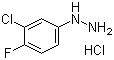 CAS 登录号：175135-74-7, 3-氯-4-氟苯肼盐酸盐