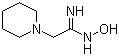 CAS 登录号：175136-64-8, N-羟基-1-哌啶乙脒