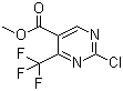 structure of CAS# 175137-27-6, 2-氯-4-(三氟甲基)嘧啶-5-甲酸甲酯