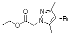 CAS # 175137-54-9, Ethyl [4-bromo-3,5-dimethyl-1H-pyrazol-1-yl]acetate