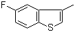 CAS # 17514-63-5, 5-Fluoro-3-methylbenzo[b]thiophene