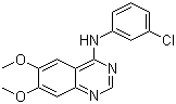 CAS 登录号：175178-82-2, 酪氨酸磷酸化抑制剂 AG-1478, N-(3-氯苯基)-6,7-二甲氧基喹唑啉-4-胺