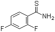 CAS 登录号：175276-92-3, 2,4-二氟苯基-1-硫代甲酰胺