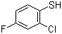structure of CAS# 175277-99-3, 2-氯-4-氟苯硫酚
