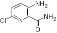 CAS 登录号：175358-01-7, 3-氨基-6-氯吡啶-2-甲酰胺