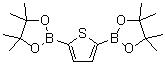 structure of CAS# 175361-81-6, 噻吩-2,5-二硼酸二(频哪醇)酯
