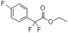 structure of CAS# 175543-23-4, 2-(4-氟苯基)-2,2-二氟乙酸乙酯
