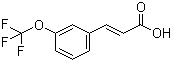 structure of CAS# 175675-63-5, (E)-3-(3-三氟甲氧基苯基)-2-丙烯酸