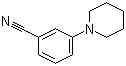 structure of CAS# 175696-74-9, 3-Piperidin-1-ylbenzonitrile