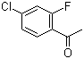 structure of CAS# 175711-83-8, 4'-Chloro-2'-fluoroacetophenone