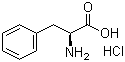 CAS 登录号：17585-69-2, L-苯丙氨酸盐酸盐