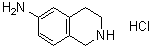 structure of CAS# 175871-42-8, 6-氨基-1,2,3,4-四氢异喹啉盐酸盐