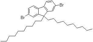 2,7-Dibromo-9,9-didecyl-9H-fluorene molecular structure (CAS 175922-78-8)