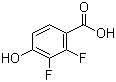 structure of CAS# 175968-39-5, 2,3-二氟-4-羟基苯甲酸