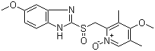 structure of CAS# 176219-04-8, 奥美拉唑 N-氧化物