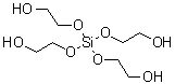 CAS # 17622-94-5, Tetrakis(2-hydroxyethoxy)silane, Tetrakis(2-hydroxyethyl) orthosilicate, Tetrakis(2-hydroxyethyl) silicate, Tetrakis(beta-hydroxyethyl) silicate