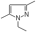 structure of CAS# 17629-26-4, 1-乙基-3,5-二甲基吡唑